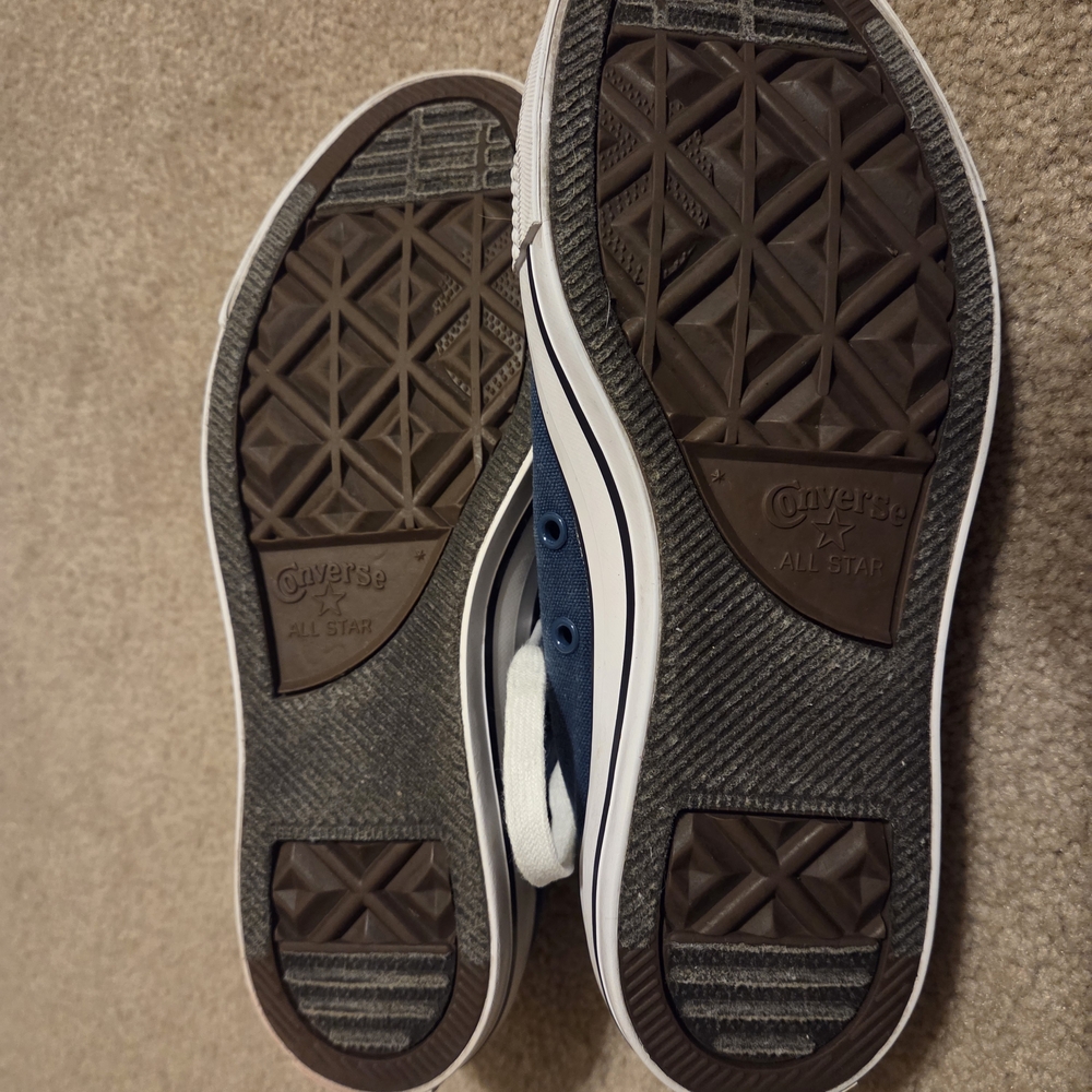 Converse Gray High-Top Sneakers - Picture 4 of 5